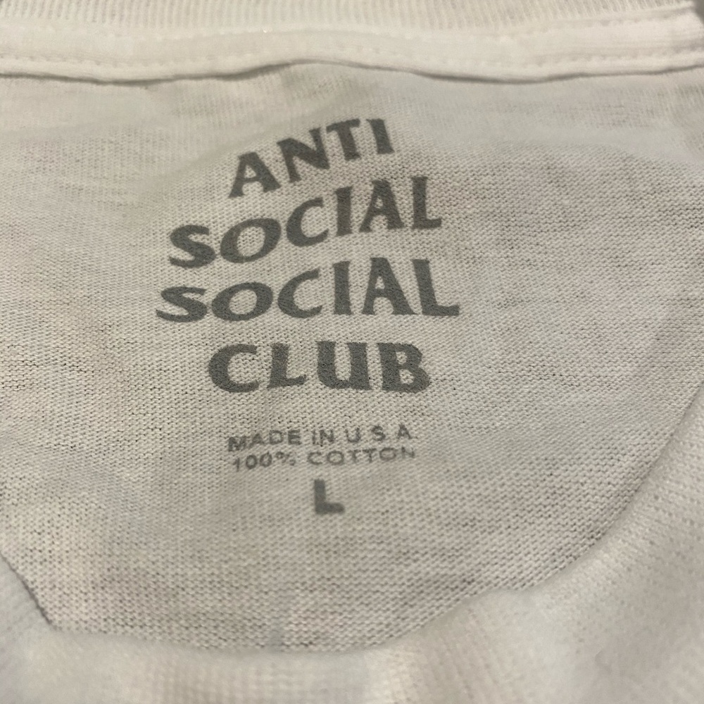 Anti Social Social Rodeo Wht Tee - Picture 3 of 4
